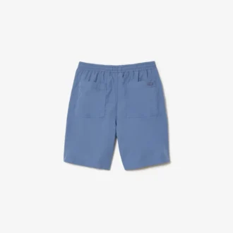 Heren short met relaxte pasvorm en gewassen effect