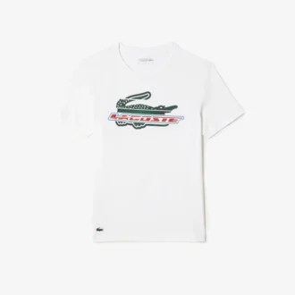 Heren sport-T-shirt met normale pasvorm van biologisch katoen