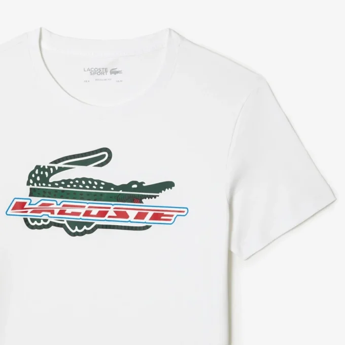 Heren sport-T-shirt met normale pasvorm van biologisch katoen