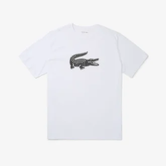 Heren Sport T-shirt met print, lange pasvorm, katoen