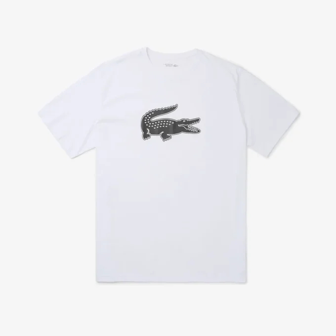 Heren Sport T-shirt met print, lange pasvorm, katoen