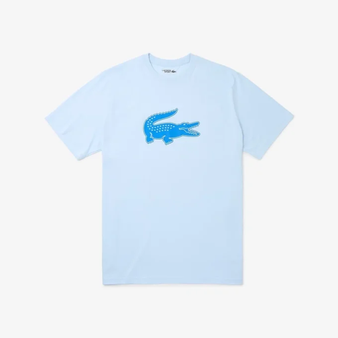 Heren Sport T-shirt met print, lange pasvorm, katoen