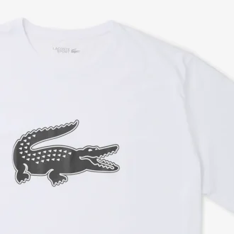 Heren Sport T-shirt met print, lange pasvorm, katoen