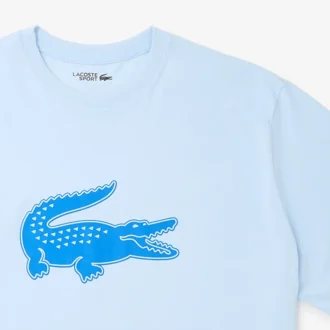 Heren Sport T-shirt met print, lange pasvorm, katoen