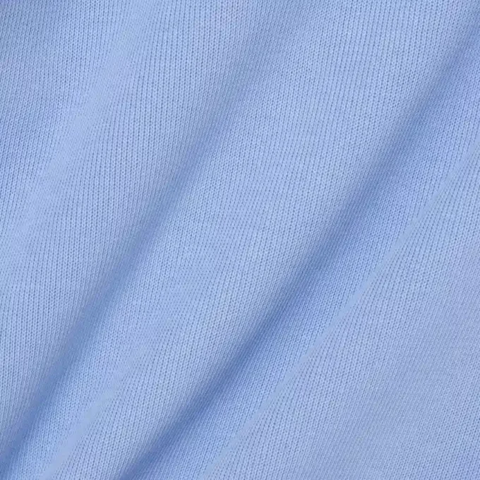 Heren sweatshirt met geribde katoenen polokraag