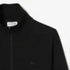 Heren sweatshirt met hoge kraag en ritssluiting