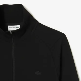 Heren sweatshirt met hoge kraag en ritssluiting