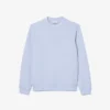 Heren-sweatshirt met logo en ronde hals
