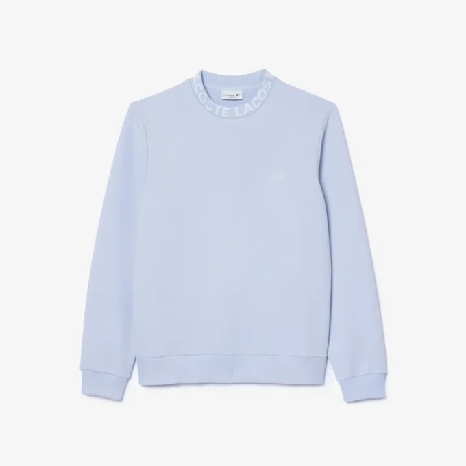 Heren-sweatshirt met logo en ronde hals