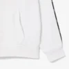 Heren sweatshirt met logo en strepen in klassieke pasvorm