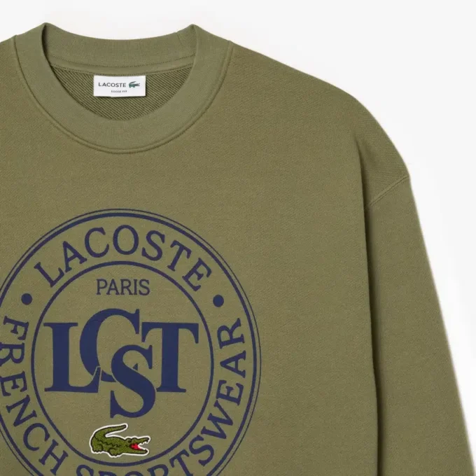Heren Sweatshirt met losse pasvorm en print