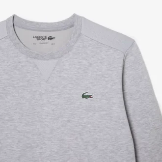 Heren sweatshirt met mesh-panelen