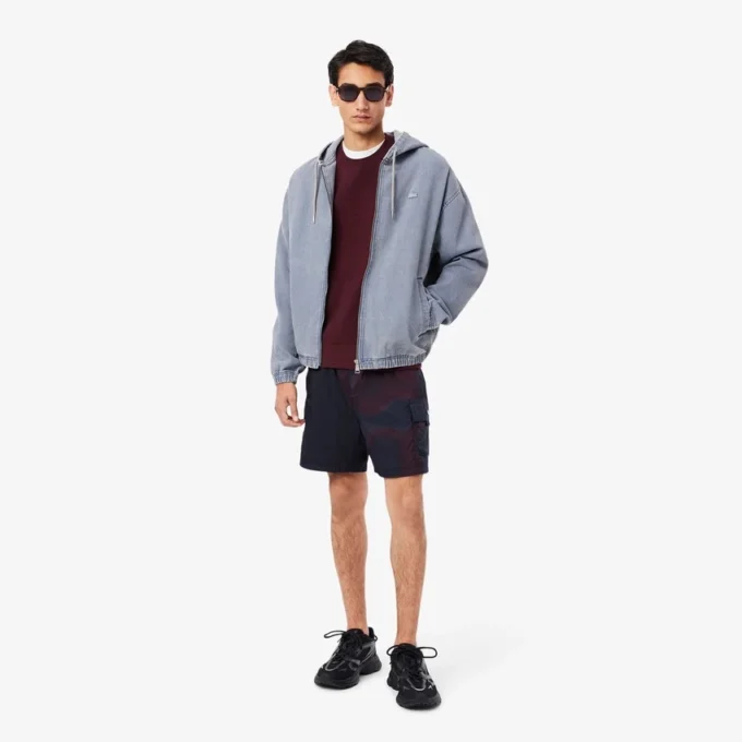Heren Sweatshirt met reliëflogo