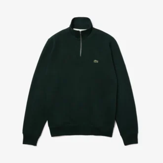 Heren-sweatshirt met ritssluiting en hoge kraag