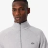 Heren sweatshirt met ritssluiting van dubbelzijdig jersey
