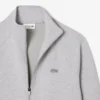 Heren sweatshirt met ritssluiting van dubbelzijdig jersey