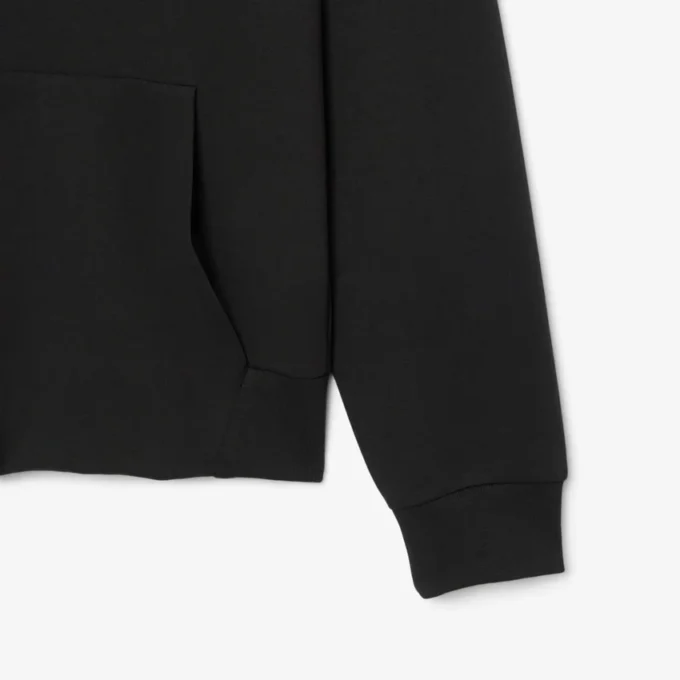 Heren sweatshirt met ritssluiting van dubbelzijdig jersey