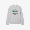 Heren sweatshirt met ronde hals en print in klassieke pasvorm