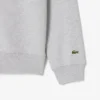 Heren sweatshirt met ronde hals en print in klassieke pasvorm