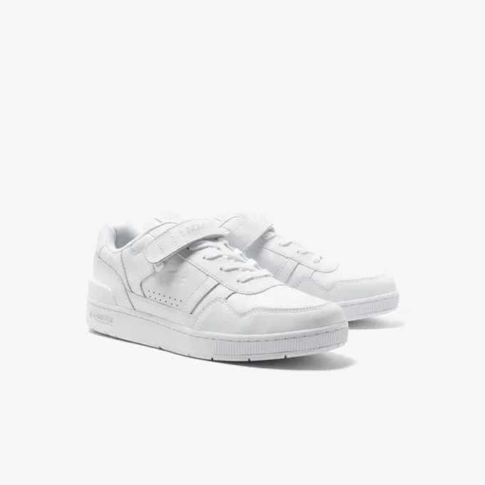 Heren T-Clip klittenband leren Sneakers