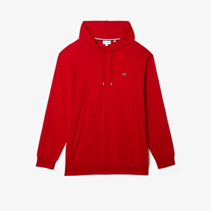 Heren T-shirt met capuchon in grote maten