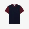 Heren T-shirt met colorblock-print, regular fit, katoen