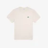 Heren T-shirt met gespikkelde print van katoenjersey, regular fit