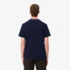 Heren T-shirt met gestreepte kraag van stretchpiqué