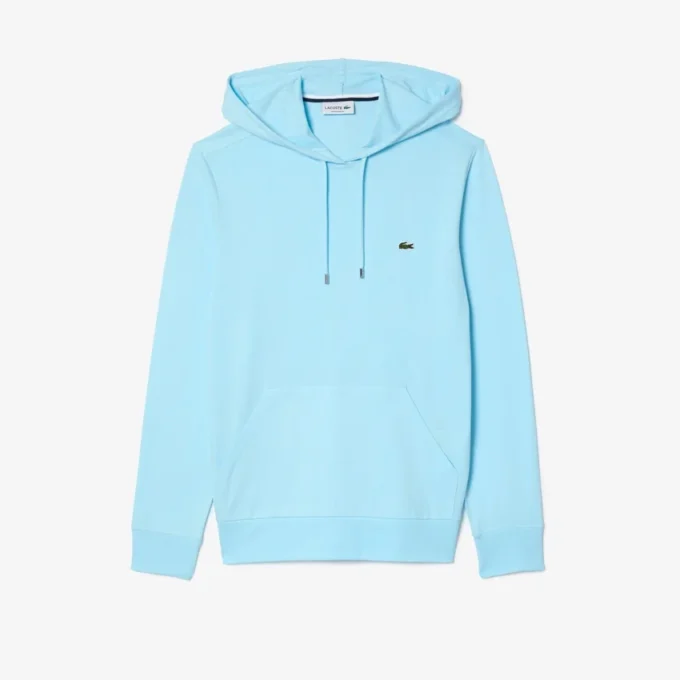 Heren T-shirt met lange mouwen en capuchon