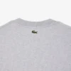 Heren T-shirt met losse pasvorm van zwaar katoen met print