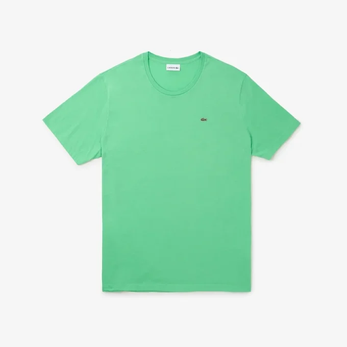 Heren T-shirt met ronde hals en ruime pasvorm van katoen