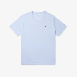 Heren T-shirt met ronde hals en ruime pasvorm van katoen