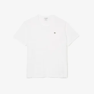 Heren T-shirt met ronde hals en ruime pasvorm van katoen