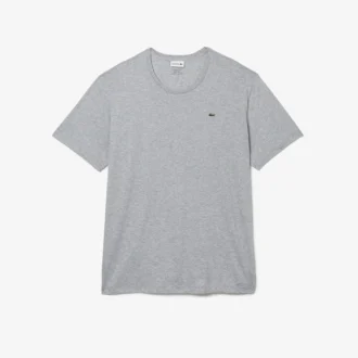 Heren T-shirt met ronde hals en ruime pasvorm van katoen