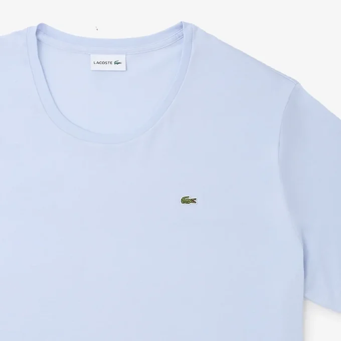Heren T-shirt met ronde hals en ruime pasvorm van katoen