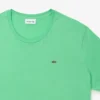 Heren T-shirt met ronde hals en ruime pasvorm van katoen