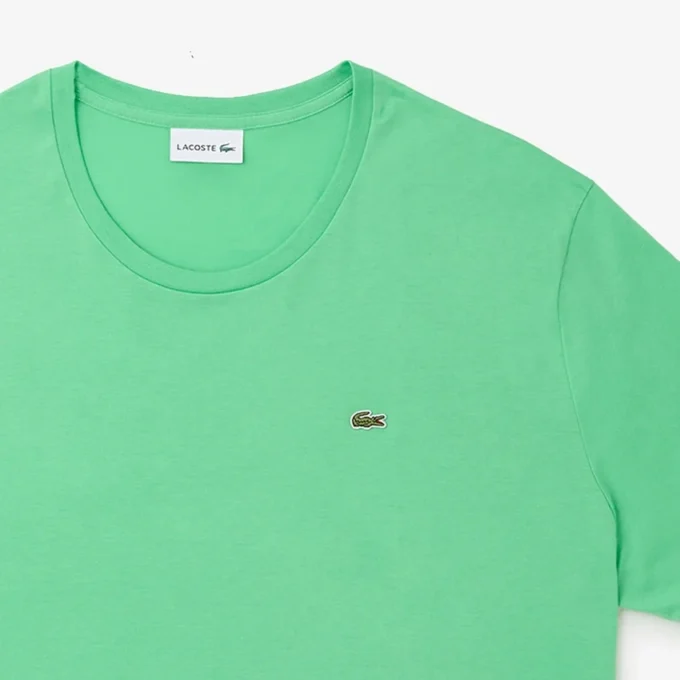 Heren T-shirt met ronde hals en ruime pasvorm van katoen