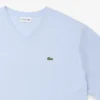 Heren T-shirt met V-hals en Pima-katoen in grote maten