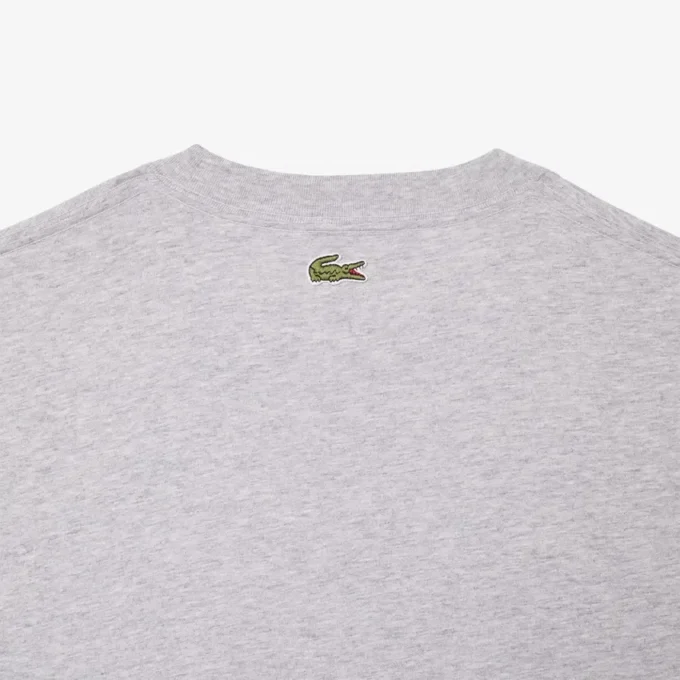 Heren T-shirt van bedrukt katoen