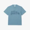 Heren T-shirt van bedrukt katoenjersey
