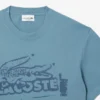 Heren T-shirt van bedrukt katoenjersey