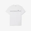 Heren T-shirt van katoen met logo-afwerking