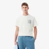 Heren T-shirt van katoenjersey met print