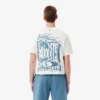 Heren T-shirt van katoenjersey met print