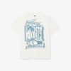 Heren T-shirt van katoenjersey met print
