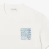 Heren T-shirt van katoenjersey met print