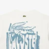 Heren T-shirt van katoenjersey met print
