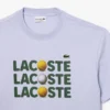Heren T-shirt van zwaar katoen met balprint