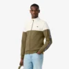 Heren tennis-Sweatshirt met rits en kleurblokken