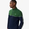 Heren tennis-Sweatshirt met rits en kleurblokken